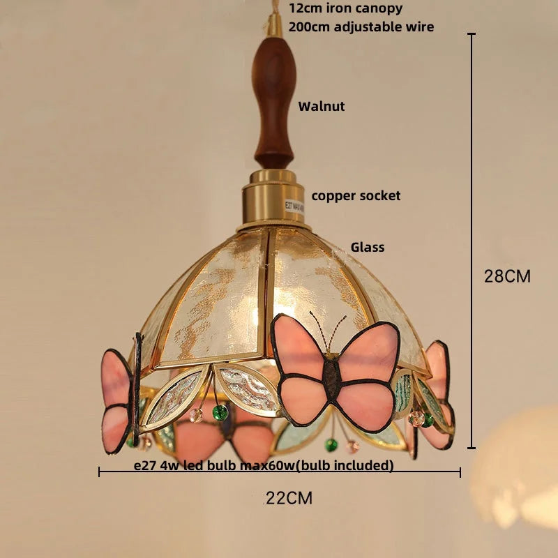Nordic Glass Pendant Light with Brass Detail – Modern LED Ceiling Lamp | Scandinavian Designer Lighting