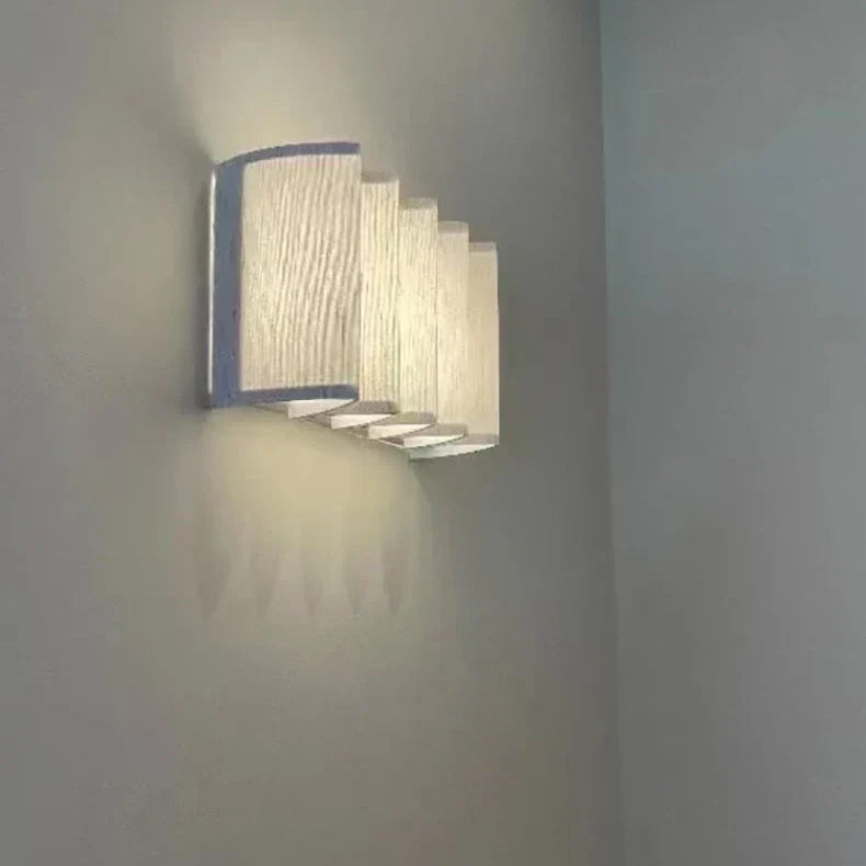 Kasumi Fabric Wall Light – Wabi-Sabi Wall Lamp | Japanese Minimalist Lighting for Calm Modern Interiors
