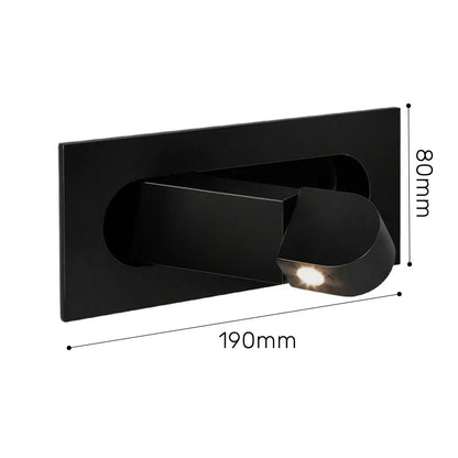 Arctis Pivot Wall Light – Adjustable Recessed LED Reading Lamp | Minimalist Nordic Wall Lighting