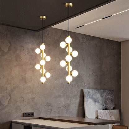 BubbleLuce Chandelier – Luxury Glass Bubble Pendant Light | Contemporary Statement Ceiling Lamp