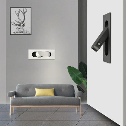 Arctis Pivot Wall Light – Adjustable Recessed LED Reading Lamp | Minimalist Nordic Wall Lighting