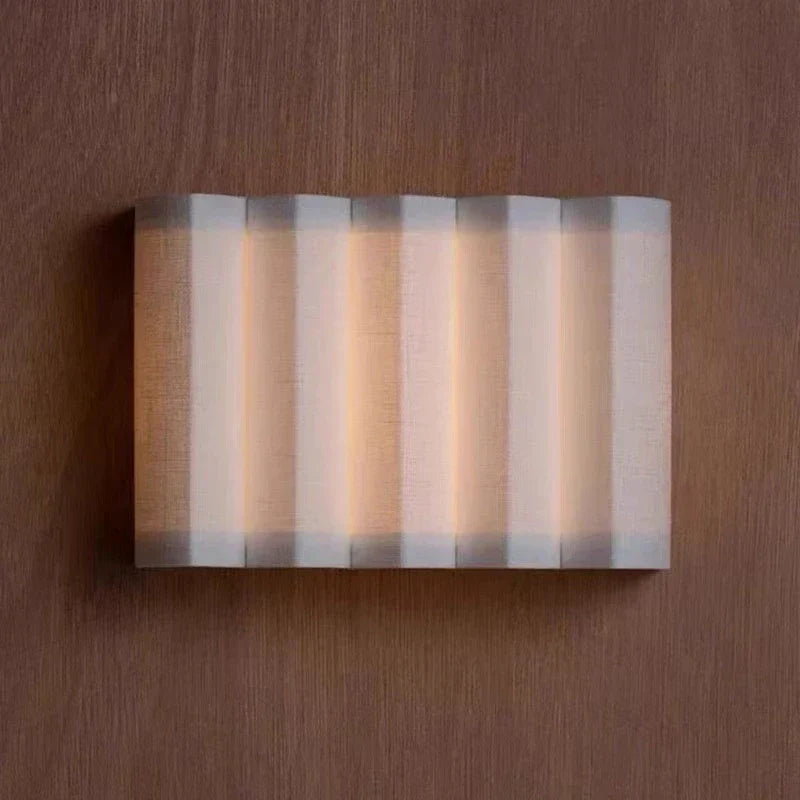 Kasumi Fabric Wall Light – Wabi-Sabi Wall Lamp | Japanese Minimalist Lighting for Calm Modern Interiors