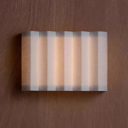 Kasumi Fabric Wall Light – Wabi-Sabi Wall Lamp | Japanese Minimalist Lighting for Calm Modern Interiors