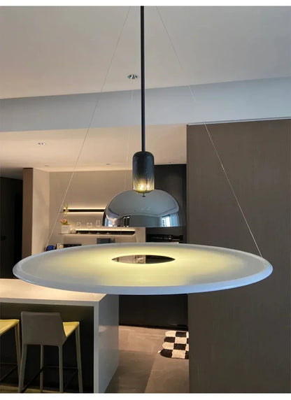 Modern Designer Pendant Light – Minimalist E27 Ceiling Lamp | Contemporary Dining & Bar Lighting | Luxury Interior Statement