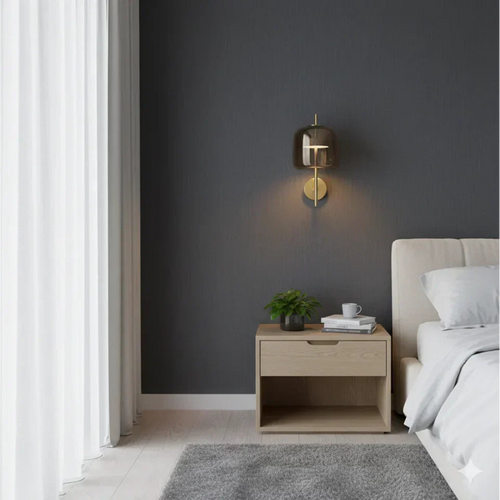 Veralis Wall Light – Nordic Glass LED Wall Lamp | Minimalist Ambient Lighting for Modern Interiors