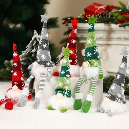 LUMIGNOME LED Christmas Gnome – Illuminated Scandinavian Plush Decoration | Festive Holiday Ornament