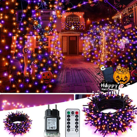 LumiFest Pro LED String Lights – Waterproof Decorative Fairy Lights with Remote Control | Indoor & Outdoor Celebration Lighting