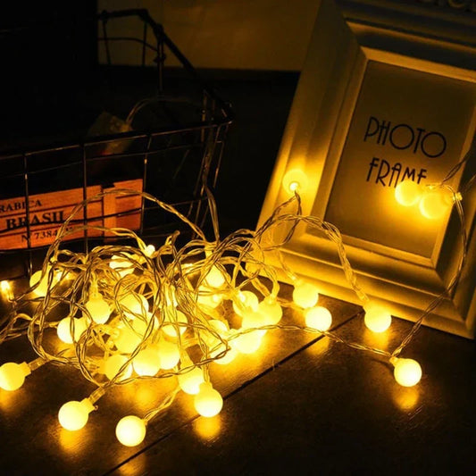 USB/Battery LED Globe String Lights – Decorative Indoor & Outdoor Lights for Christmas, Weddings, Gardens & Parties