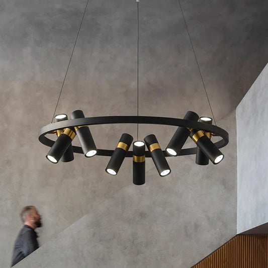 Copper LED Pendant Light – Modern Designer Ceiling Lamp | Luxury Ambient Lighting | Contemporary Interior Statement