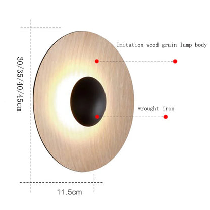 Skovra Halo Wall Light – Scandinavian LED Wall Lamp | Modern Up & Down Ambient Lighting