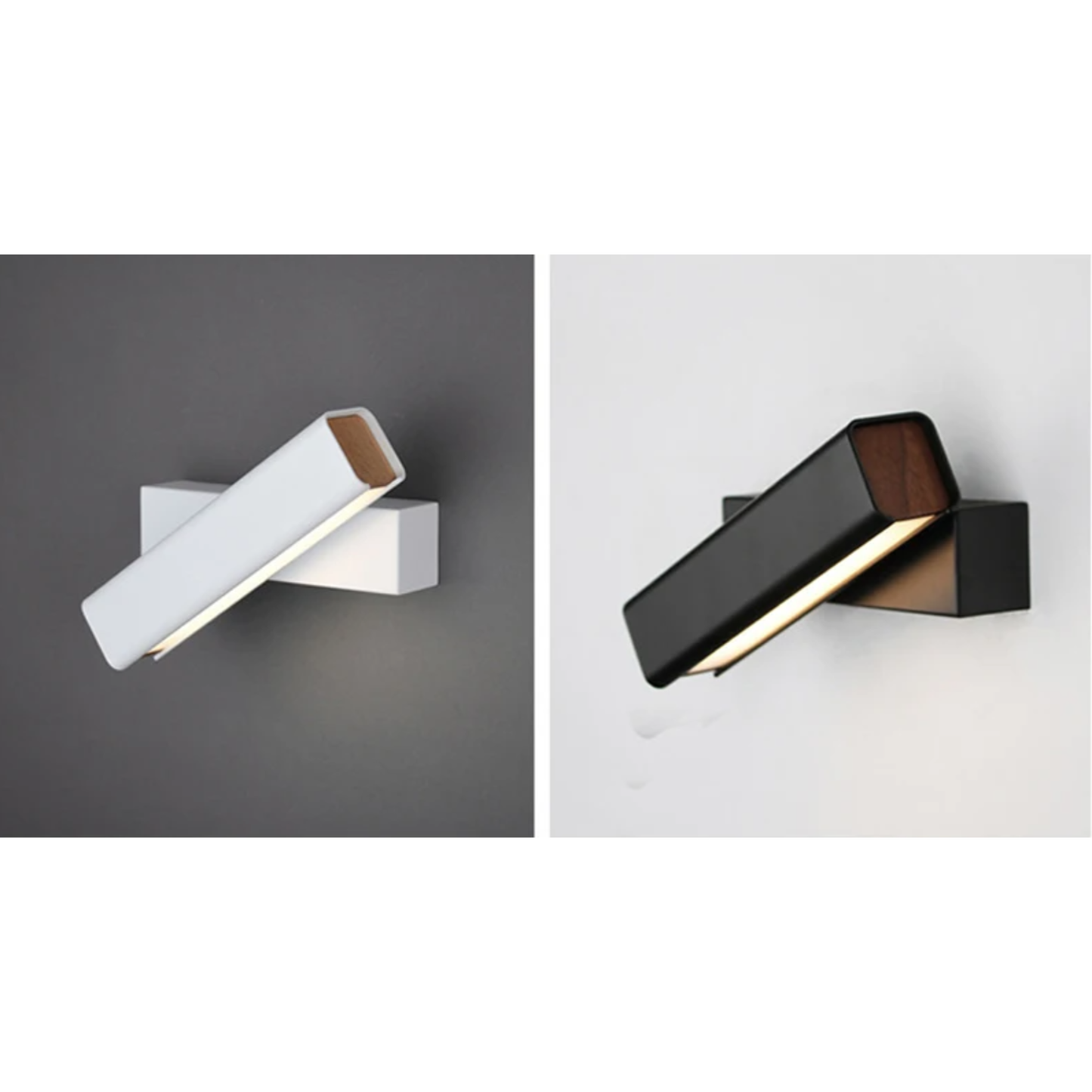 Lumoir Pivot Wall Light – Adjustable Nordic LED Wall Lamp | Dimmable Modern Reading & Ambient Lighting