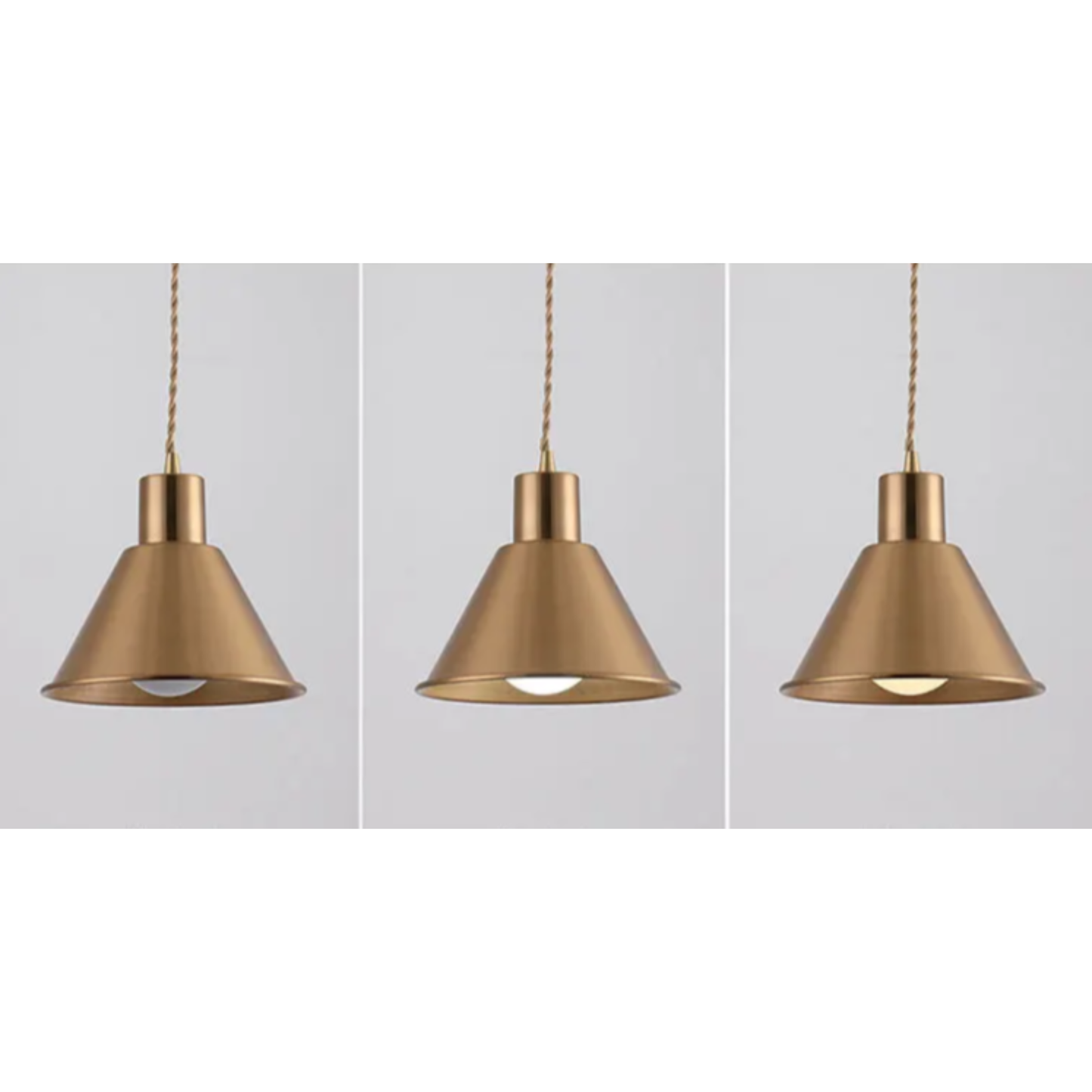 Gold Nordic Pendant Light – Modern LED Hanging Lamp | Scandinavian Luxury Interior Lighting