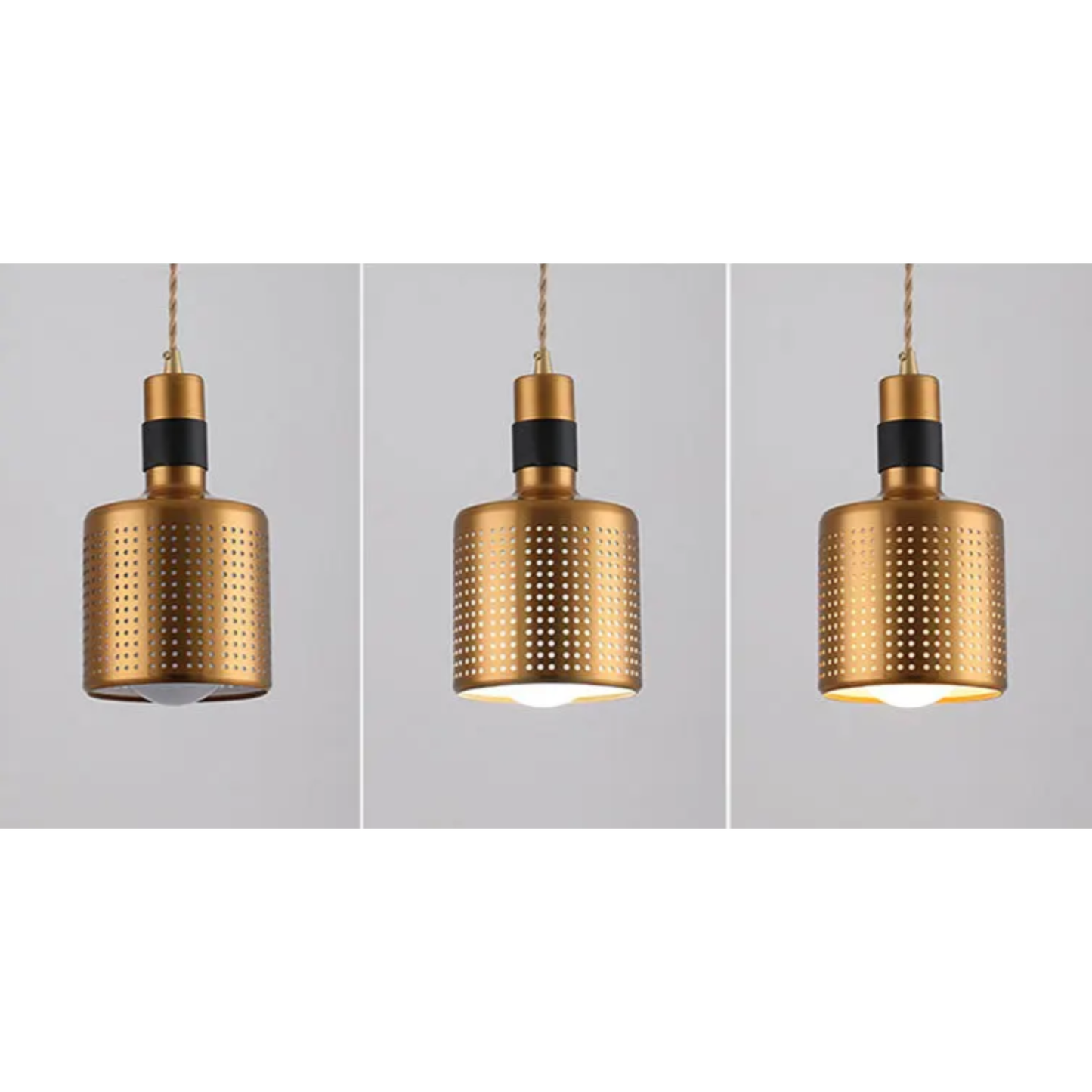 Gold Nordic Pendant Light – Modern LED Hanging Lamp | Scandinavian Luxury Interior Lighting