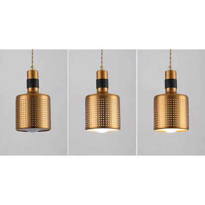 Gold Nordic Pendant Light – Modern LED Hanging Lamp | Scandinavian Luxury Interior Lighting