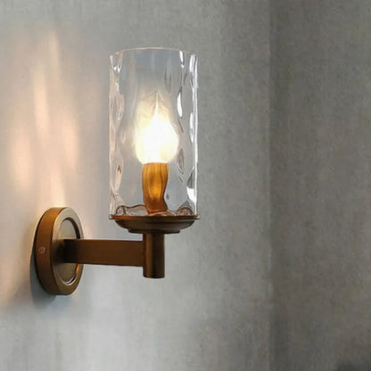 Klassische Retro-Glaswandlampe für das Schlafzimmer-Leuchtezauber
