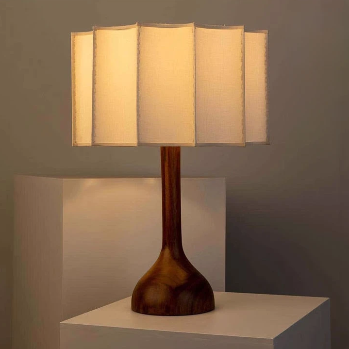 HikariWood Floor Lamp – Wabi-Sabi Wooden Standing Light | Japandi Ambient LED Lighting for Modern Interiors