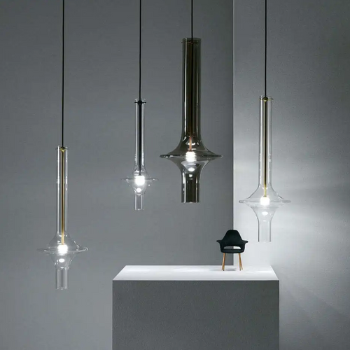 Aureline Glass Pendant Light – Luxury Nordic LED Hanging Lamp | Modern Designer Lighting for Elegant Interiors