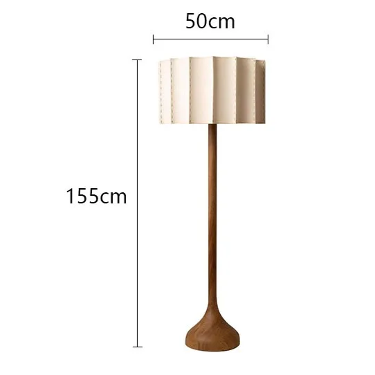 HikariWood Floor Lamp – Wabi-Sabi Wooden Standing Light | Japandi Ambient LED Lighting for Modern Interiors
