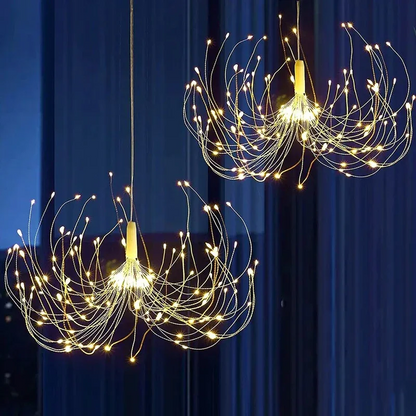 SternFeuer LED Firework Christmas Lights – Battery-Powered Fairy Lights for Home, Garden & Festive Decorations
