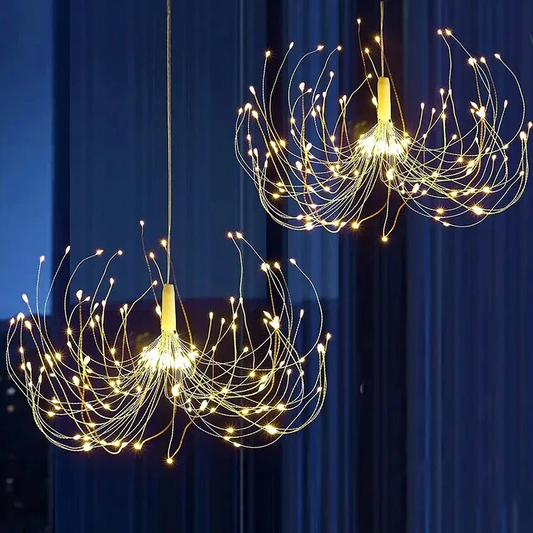 SternFeuer LED Firework Christmas Lights – Battery-Powered Fairy Lights for Home, Garden & Festive Decorations