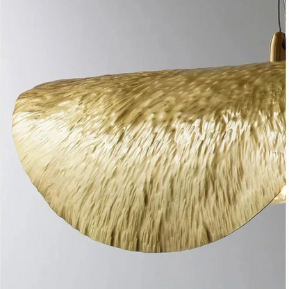 Gold Lotus Pendant Light – Vintage Zen Ceiling Lamp | Luxury Ambient Hanging Lighting