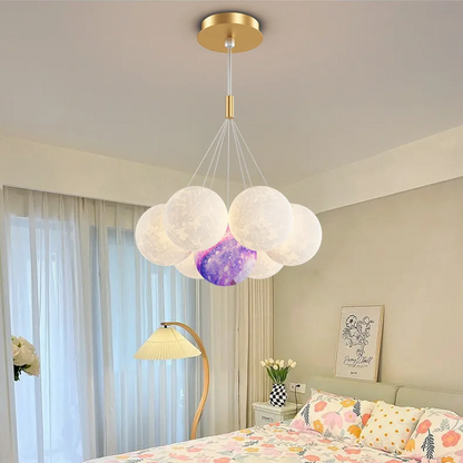 NovaNest Pendant Light – Modern 3D Kids Ceiling Lamp | Creative LED Lighting for Children’s Bedrooms & Contemporary Interiors
