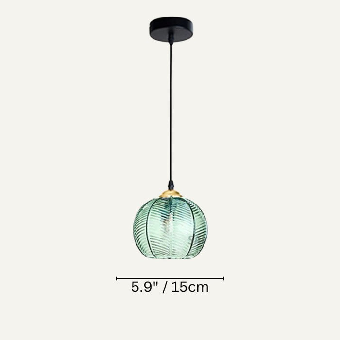 Aalin Pendant Lamp – Elegant Leaf Pattern Glass Hanging Light for Dining Rooms & Modern Interiors