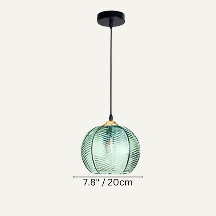 Aalin Pendant Lamp – Elegant Leaf Pattern Glass Hanging Light for Dining Rooms & Modern Interiors