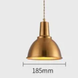 Gold Nordic Pendant Light – Modern LED Hanging Lamp | Scandinavian Luxury Interior Lighting