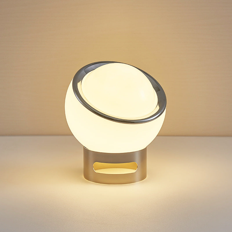 Opal Bauhaus Tischlampe-Leuchtezauber