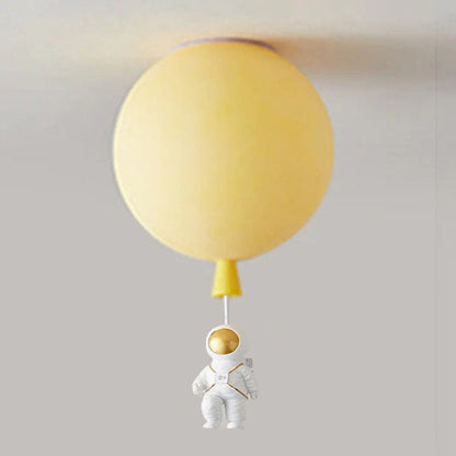 Fateh Moderne Astronauten LED-Deckenleuchte-Leuchtezauber