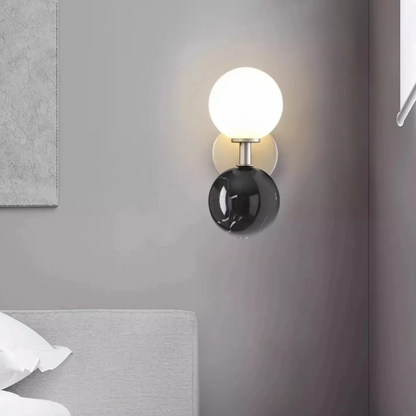 Aurastone Marble Wall Light – Luxury Nordic LED Wall Lamp | Contemporary Ambient Lighting for Elegant Interiors