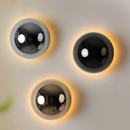 Orvello Round Wall Light – Bauhaus LED Wall Lamp | Modern Up & Down Ambient Lighting