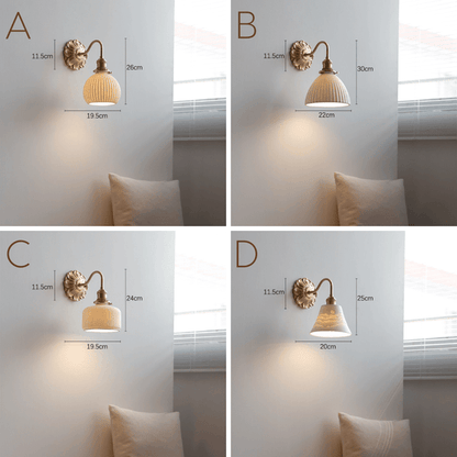 Messing-Keramik-Wandlampe-Leuchtezauber