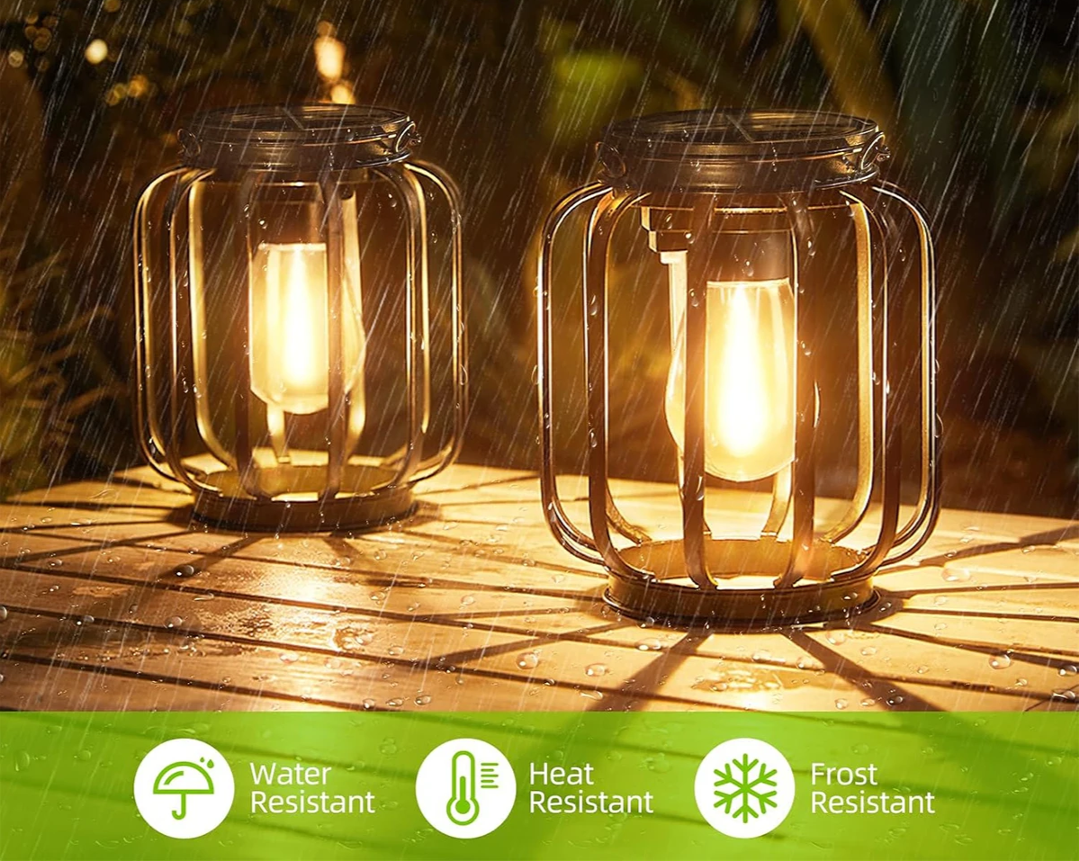 SOLARIA Vintage Solar LED Lantaarn-Leuchtezauber