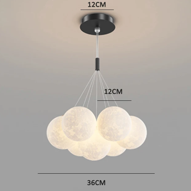 NovaNest Pendant Light – Modern 3D Kids Ceiling Lamp | Creative LED Lighting for Children’s Bedrooms & Contemporary Interiors
