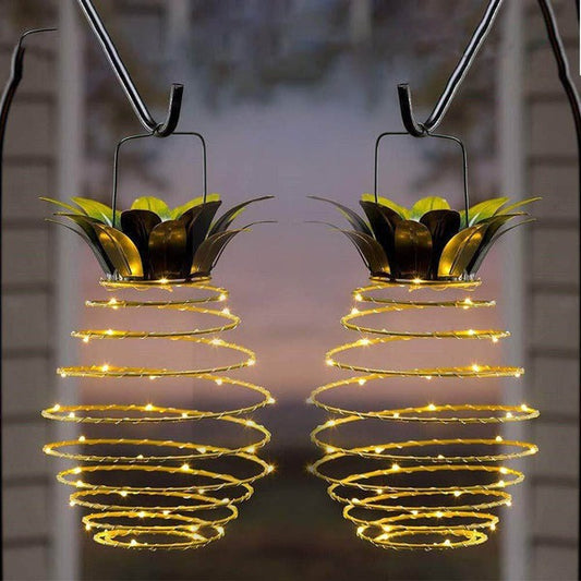 2 Stück | Solarbetriebene Gartenlampe-Leuchtezauber