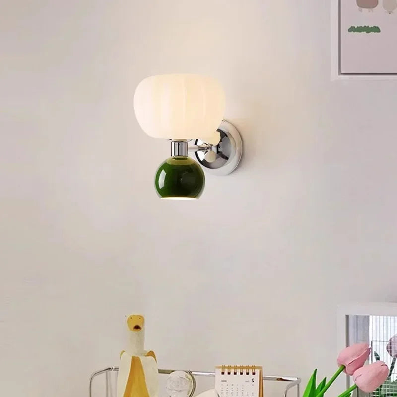 Moderne Led Wandlampen Creme-Leuchtezauber