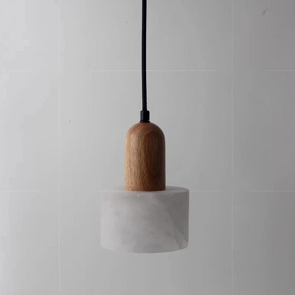 Auralith Marble Pendant Light – Wabi-Sabi Jade Stone Ceiling Lamp | Luxury LED Lighting for Refined Interiors