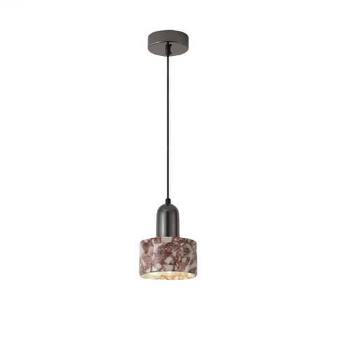 Bulgari Stone Pendant Light – Wabi-Sabi Marble Ceiling Lamp | Luxury Ambient Lighting | Contemporary Interior Statement