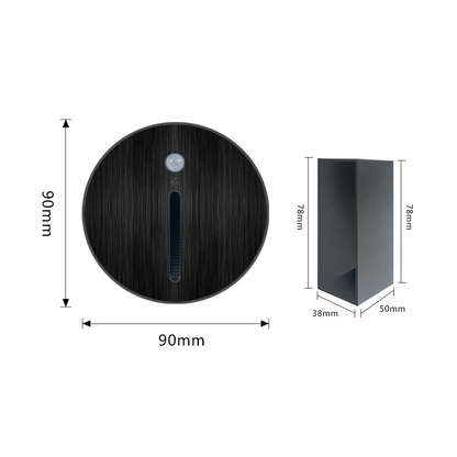 LED Motion Sensor Step Light – Recessed Wall Lamp | Smart Stair & Hallway Lighting | Modern Aluminium Design