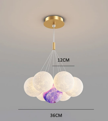 NovaNest Pendant Light – Modern 3D Kids Ceiling Lamp | Creative LED Lighting for Children’s Bedrooms & Contemporary Interiors