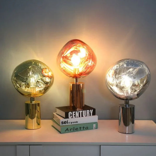 Innovative Tischlampe Melt-Leuchtezauber