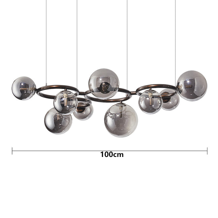 HaloRinga Pendant Light – Scandinavian LED Ring Chandelier | Modern Dimmable Ceiling Lamp for Dining & Living Spaces