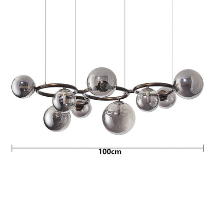 HaloRinga Pendant Light – Scandinavian LED Ring Chandelier | Modern Dimmable Ceiling Lamp for Dining & Living Spaces