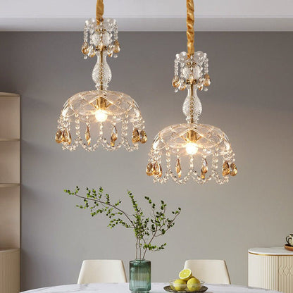 Luxus-Kristall-Kronleuchter-Design-Hängelampe-Leuchtezauber